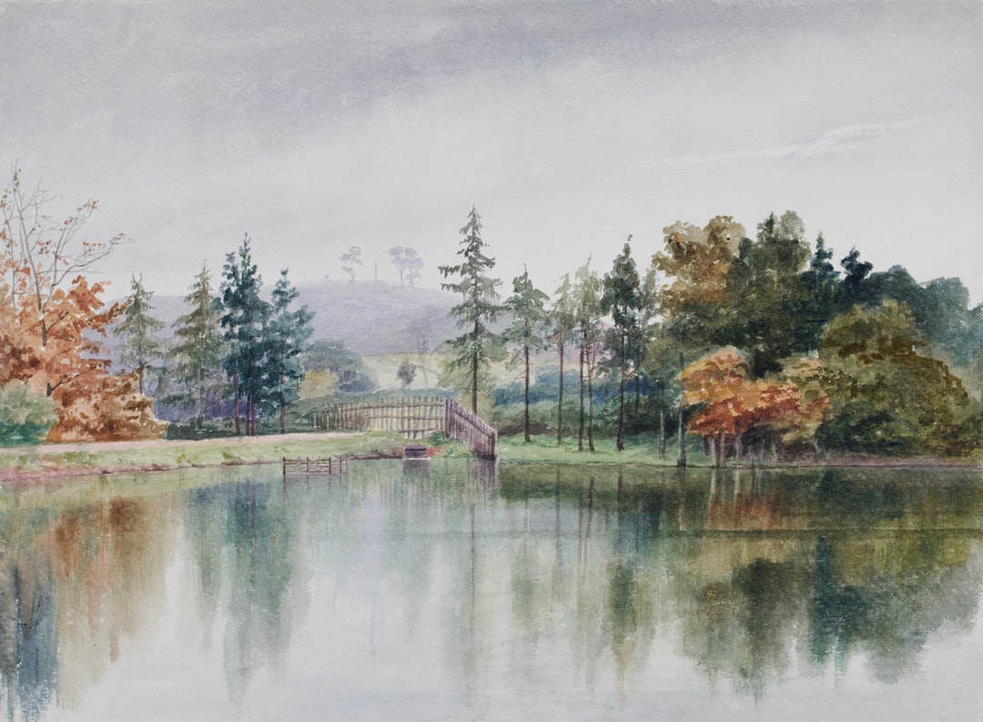 pintura de paisaje realista imagen 1