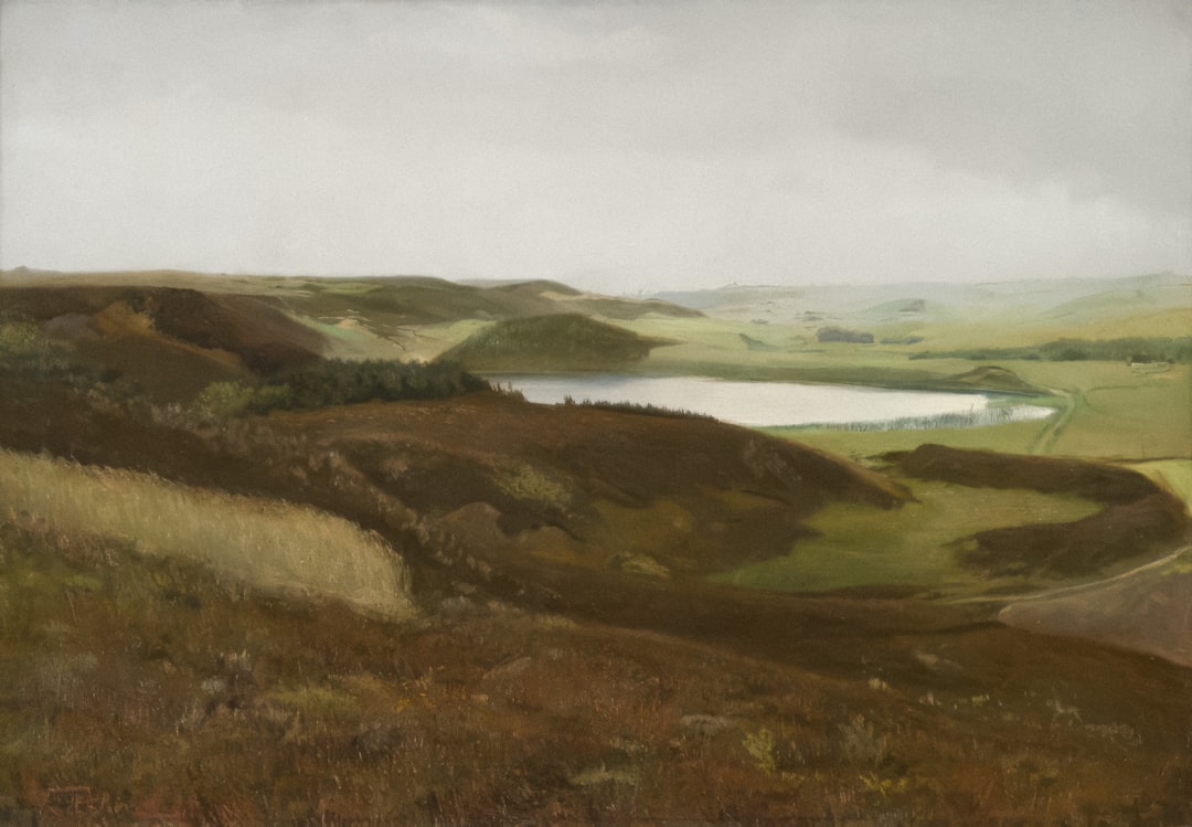pintura de paisaje realista imagen 2