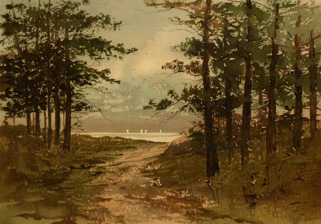 pintura de paisaje realista imagen 3